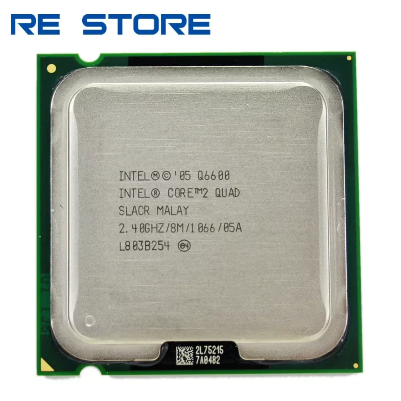 Intel Core 2 Quad Q6600 2.4GHz Quad-Core Quad-Thread CPU Processor 8M 95W LGA 775
Intel Core 2 Quad Q6600 2.4GHz Quad-Core Quad-Thread CPU Processor 8M 95W LGA 775
