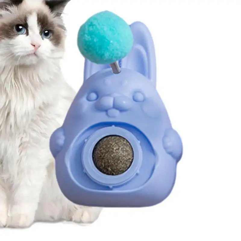 Rotatable Catnip Wall Ball Toy Animal Shape Roller Ball Cat Treat Teeth-cleaning Ball Toy For Cat Bite Lick Chew Playing Toys
Rotatable Catnip Wall Ball Toy Animal Shape Roller Ball Cat Treat Teeth-cleaning Ball Toy For Cat Bite Lick Chew Playing Toys 