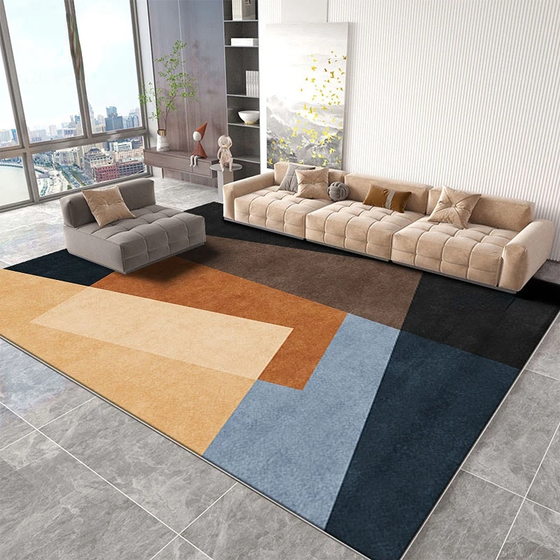 

Home Decoration Cloakroom Carpet Minimalist Bedroom Rugs Living Room Non-slip Stain-resistant Carpets Apartment Large Area Rug