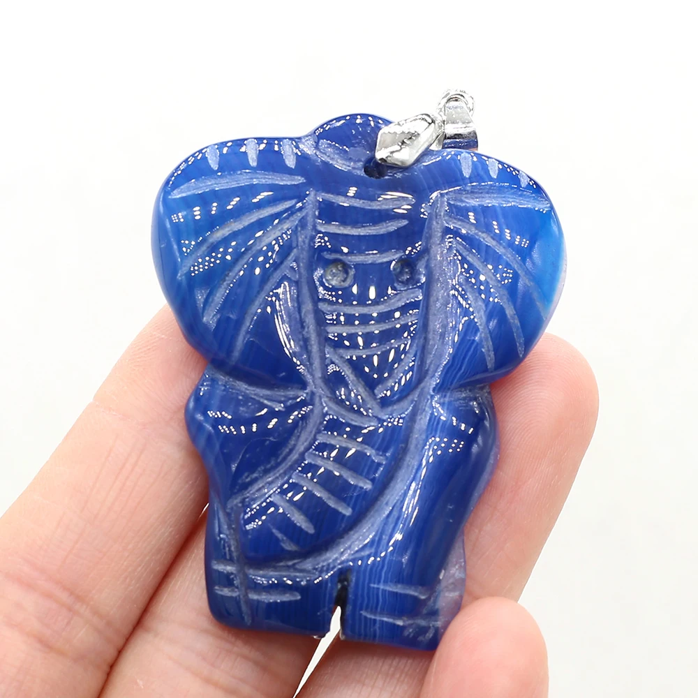 Natural Stone Pendants Cute Elephant Shape Agates Crystal for Trendy Jewelry Making Diy Women Necklace Gifts
Natural Stone Pendants Cute Elephant Shape Agates Crystal for Trendy Jewelry Making Diy Women Necklace Gifts