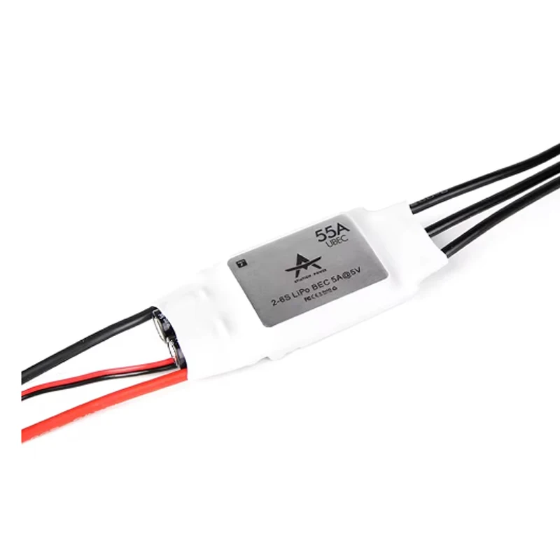 T-MOTOR at Series Esc 55A контроллер скорости 2-6S 5 В/5A Жесткий крыло поддерживает выход Benz