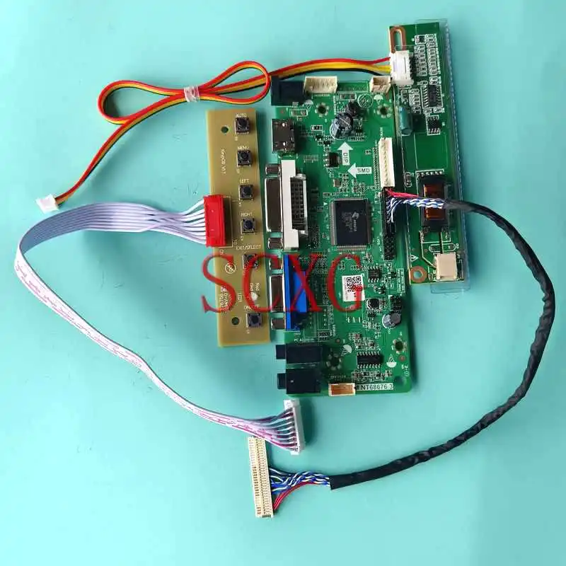 For LP154W01-TLD2/TLE3/TLF1 Laptop Monitor Screen Driver Board 1280*800 15.4" LVDS 30-Pin HDMI-Compatible VGA DVI DIY Kit 1CCFL
For LP154W01-TLD2/TLE3/TLF1 Laptop Monitor Screen Driver Board 1280*800 15.4" LVDS 30-Pin HDMI-Compatible VGA DVI DIY Kit 1CCFL
