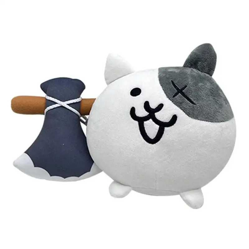 33cm The Battle Cats Plush Toy Cute Soft Stuffed Cartoon Cat Dolls Toys for Children Kids Birthday Christmas Gift Plush
33cm The Battle Cats Plush Toy Cute Soft Stuffed Cartoon Cat Dolls Toys for Children Kids Birthday Christmas Gift Plush