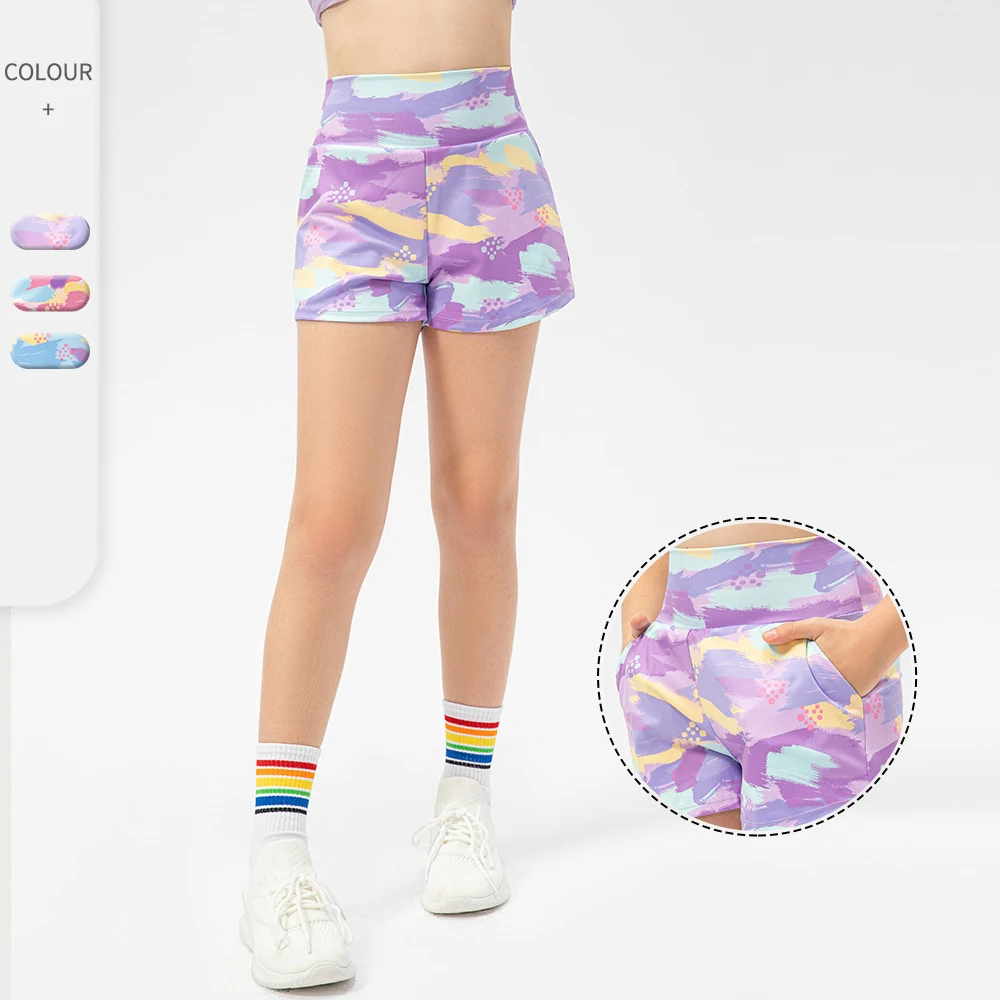 Lulu New Breathable Girls Printed Sports Pants Slim Yoga Running Shorts Children's Wear High Waist Fitness Dance Training Pants
Lulu New Breathable Girls Printed Sports Pants Slim Yoga Running Shorts Children's Wear High Waist Fitness Dance Training Pants