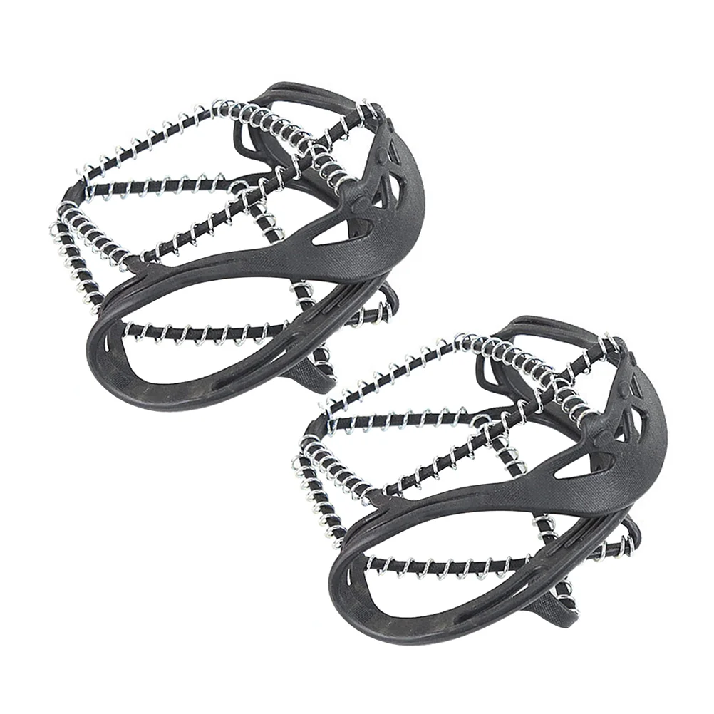 Ice Cleats Crampons Climbing Shoe Snow Shoes Traction Grips Snowfield Grip Cleat Stainless Steel Silicone Hiking Stud Grippers
Ice Cleats Crampons Climbing Shoe Snow Shoes Traction Grips Snowfield Grip Cleat Stainless Steel Silicone Hiking Stud Grippers