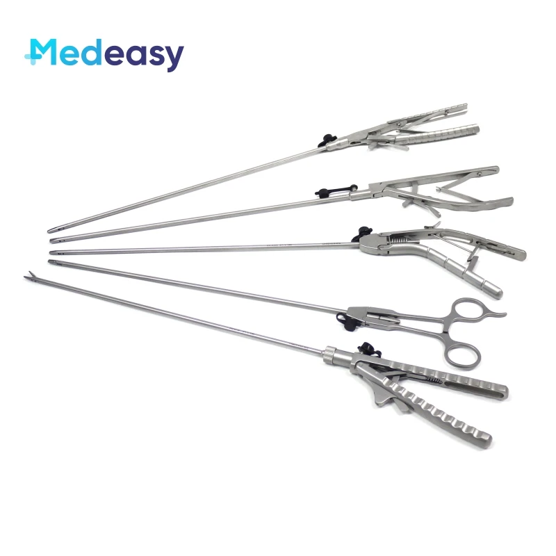 Laparoscopic Needle Holder, Surgical Instruments Needle Holder Forceps 
Laparoscopic Needle Holder, Surgical Instruments Needle Holder Forceps