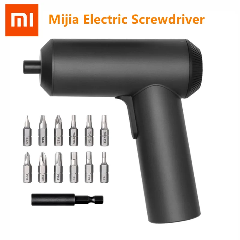 Original Xiaomi Mijia Electric Screwdriver Patent Cordless 2000mAh Rechargeable 5N.M Torque With 12Pcs S2 Screw Bits
Original Xiaomi Mijia Electric Screwdriver Patent Cordless 2000mAh Rechargeable 5N.M Torque With 12Pcs S2 Screw Bits