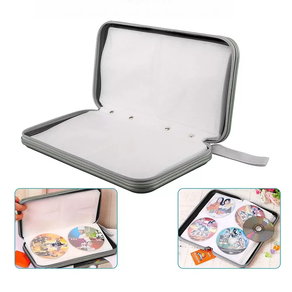2022New Capacity Disc CD Bag DVD Wallet Storage Organizer Case Water Resistant CD Sleeve Hard EVA Bag Album Box Large Holder
2022New Capacity Disc CD Bag DVD Wallet Storage Organizer Case Water Resistant CD Sleeve Hard EVA Bag Album Box Large Holder