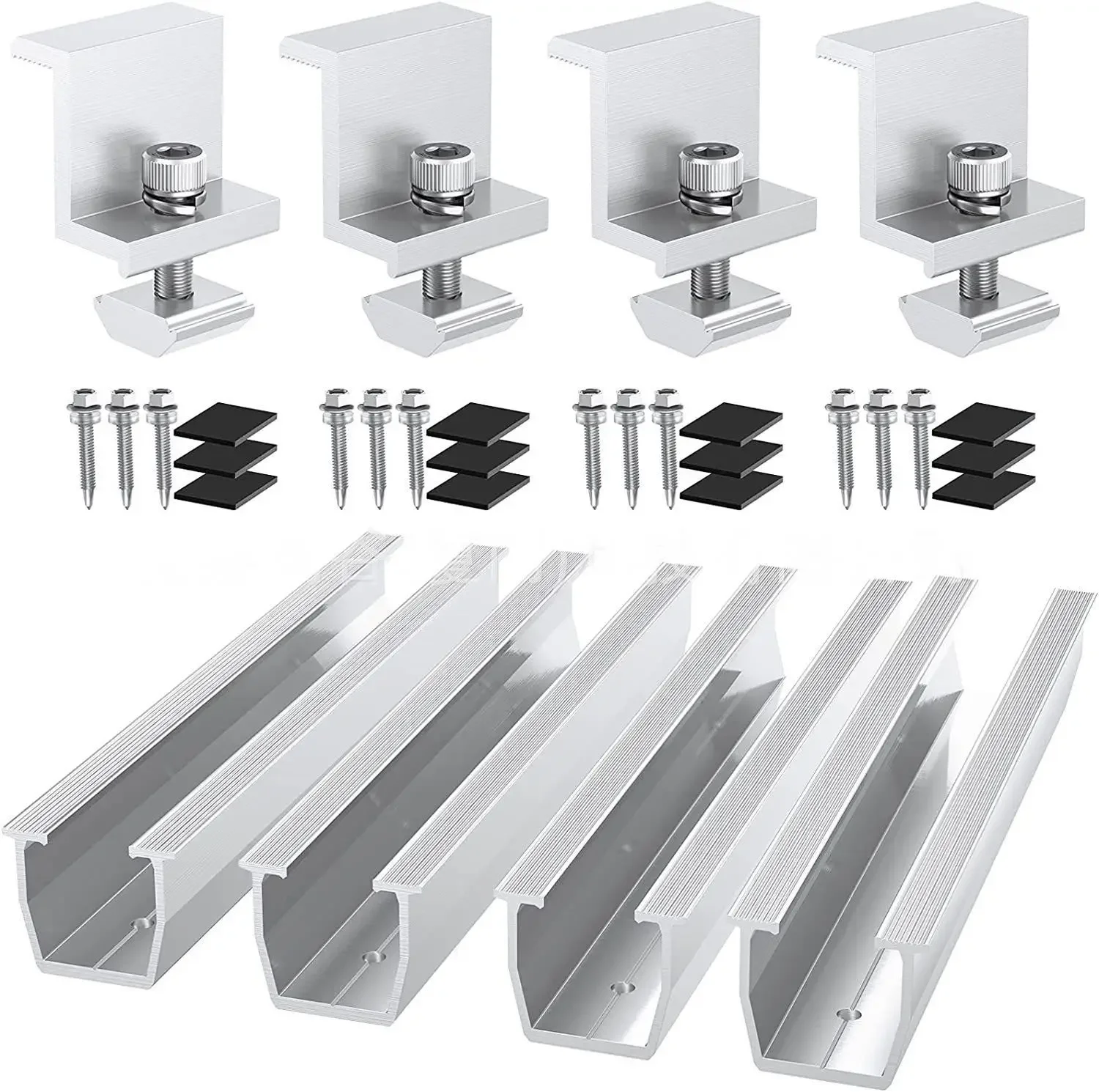 BLUSUNSOLAR Алюминиевые кронштейны для солнечных панелей 20 см
BLUSUNSOLAR Алюминиевые кронштейны для солнечных панелей 20 см