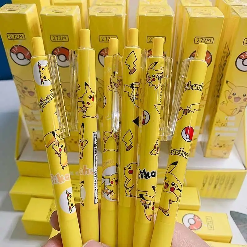 Покемон Милый inskawaii Pikachu мультфильм анимация высокой стоимости студенты ультра тонкий пресс-ручка Новая черная ручка 0,5 мм нейтральный
Покемон Милый inskawaii Pikachu мультфильм анимация высокой стоимости студенты ультра тонкий пресс-ручка Новая черная ручка 0,5 мм нейтральный