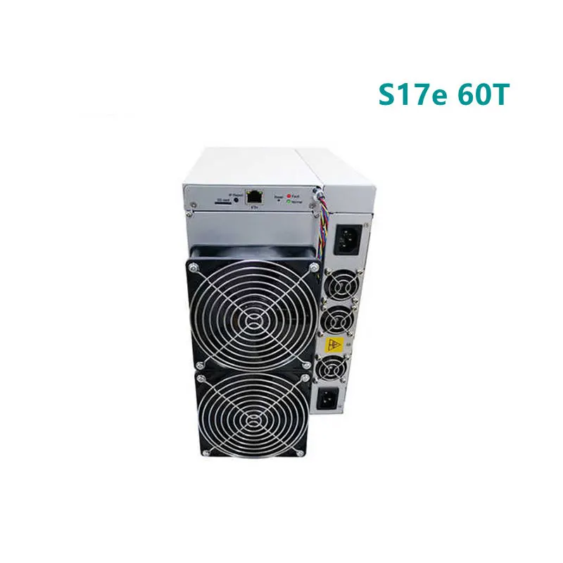 Бывшая в употреблении машина для добычи биткоинов Antminer S17e 60T с блоком питания
Бывшая в употреблении машина для добычи биткоинов Antminer S17e 60T с блоком питания