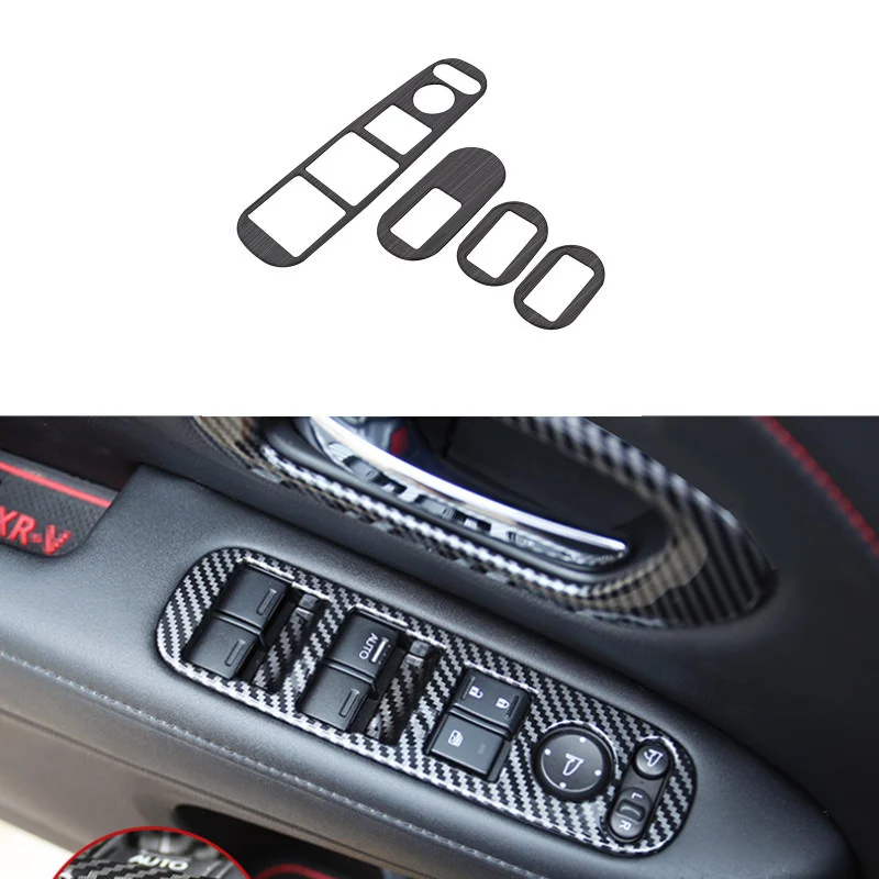 4pcs Car Interior Door Window Switch Control Decorative Cover Trims Accessories For Honda Vezel XRV
4pcs Car Interior Door Window Switch Control Decorative Cover Trims Accessories For Honda Vezel XRV