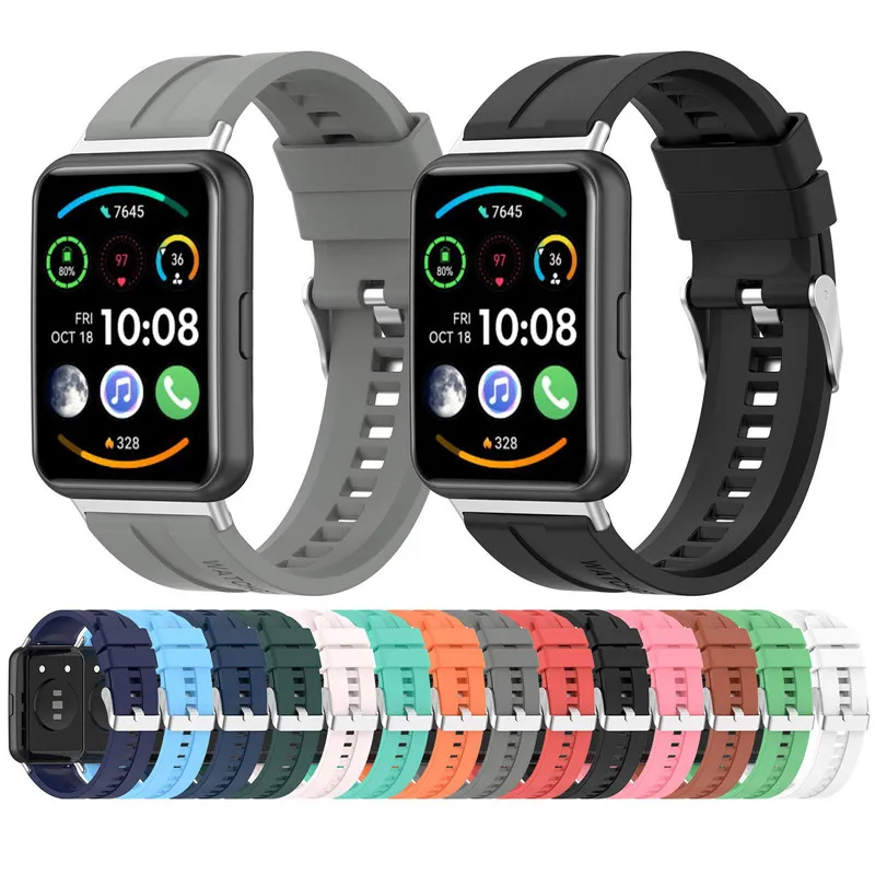 Silicone Band For Huawei Watch FIT 2 Smartwatch Accessories Replacement Wrist bracelet correa For huawei watch fit 2022 Strap
Silicone Band For Huawei Watch FIT 2 Smartwatch Accessories Replacement Wrist bracelet correa For huawei watch fit 2022 Strap