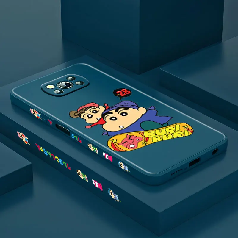 Cute Boy Crayon Shinchan For Xiaomi POCO X3 NFC F3 GT M3 M2 Pro C3 X2 Mix4 11 Ultra Silicone Liquid Left Phone Case Coque Capa
Cute Boy Crayon Shinchan For Xiaomi POCO X3 NFC F3 GT M3 M2 Pro C3 X2 Mix4 11 Ultra Silicone Liquid Left Phone Case Coque Capa