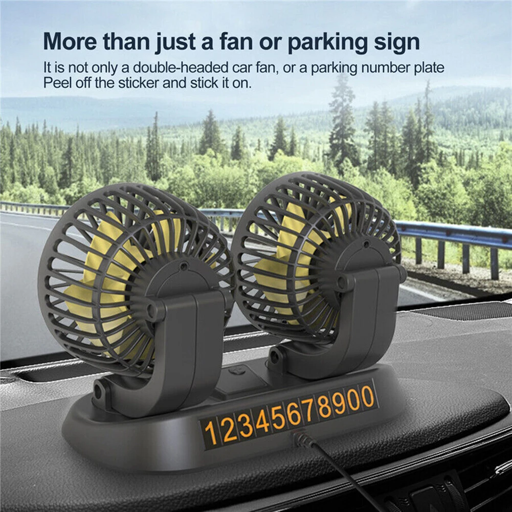 Portable Mini Car Fan 360 Degree All-Round Adjustable Auto Air Cooling Dual Head Usb Fans Quiet Small Desktop Fan
Portable Mini Car Fan 360 Degree All-Round Adjustable Auto Air Cooling Dual Head Usb Fans Quiet Small Desktop Fan