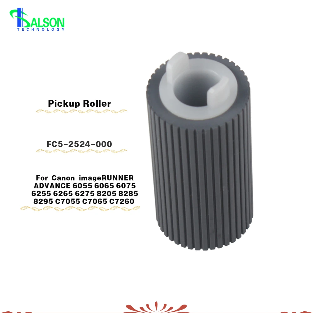 Compatible FC5-2524-000 Long Life Pickup Roller Apply to Canon imageRUNNER ADVANCE 6055 6065 6075 6255 6265 6275 Printer Part
Compatible FC5-2524-000 Long Life Pickup Roller Apply to Canon imageRUNNER ADVANCE 6055 6065 6075 6255 6265 6275 Printer Part