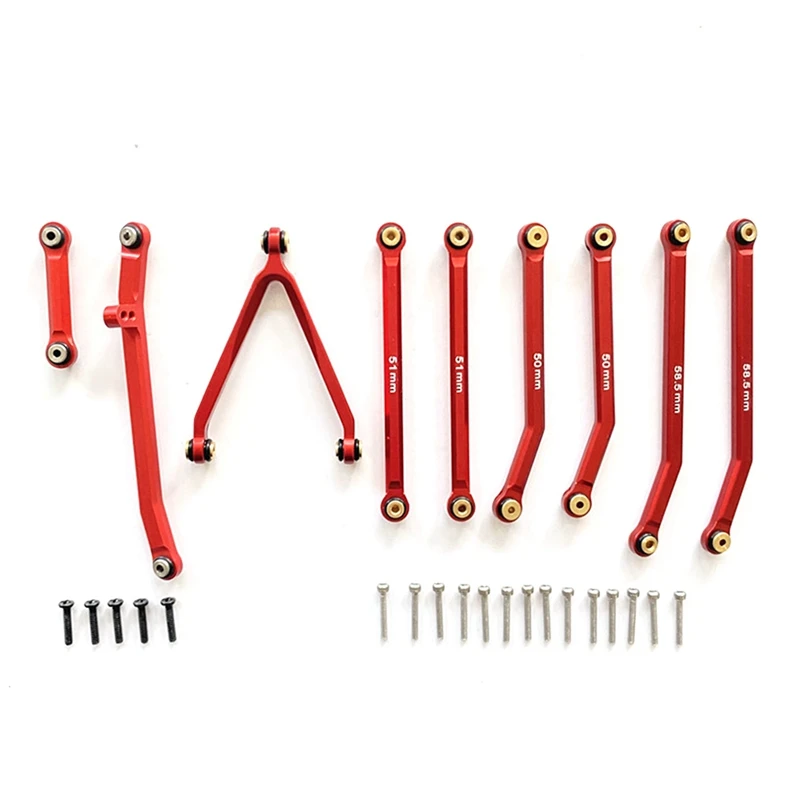 CNC High Clearance Chassis Link Steering Rod Set For 1/24 RC Crawler Car Axial SCX24 AXI00001 AXI00002 AXI00006 Upgrades
CNC High Clearance Chassis Link Steering Rod Set For 1/24 RC Crawler Car Axial SCX24 AXI00001 AXI00002 AXI00006 Upgrades