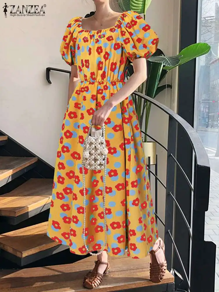 Women Bohemian Floral Printed Maxi Dress 2022 Summer Short Sleeve Robe Longue Holiday Party Chic A Line Dresses Oversized Kaftan
Women Bohemian Floral Printed Maxi Dress 2022 Summer Short Sleeve Robe Longue Holiday Party Chic A Line Dresses Oversized Kaftan