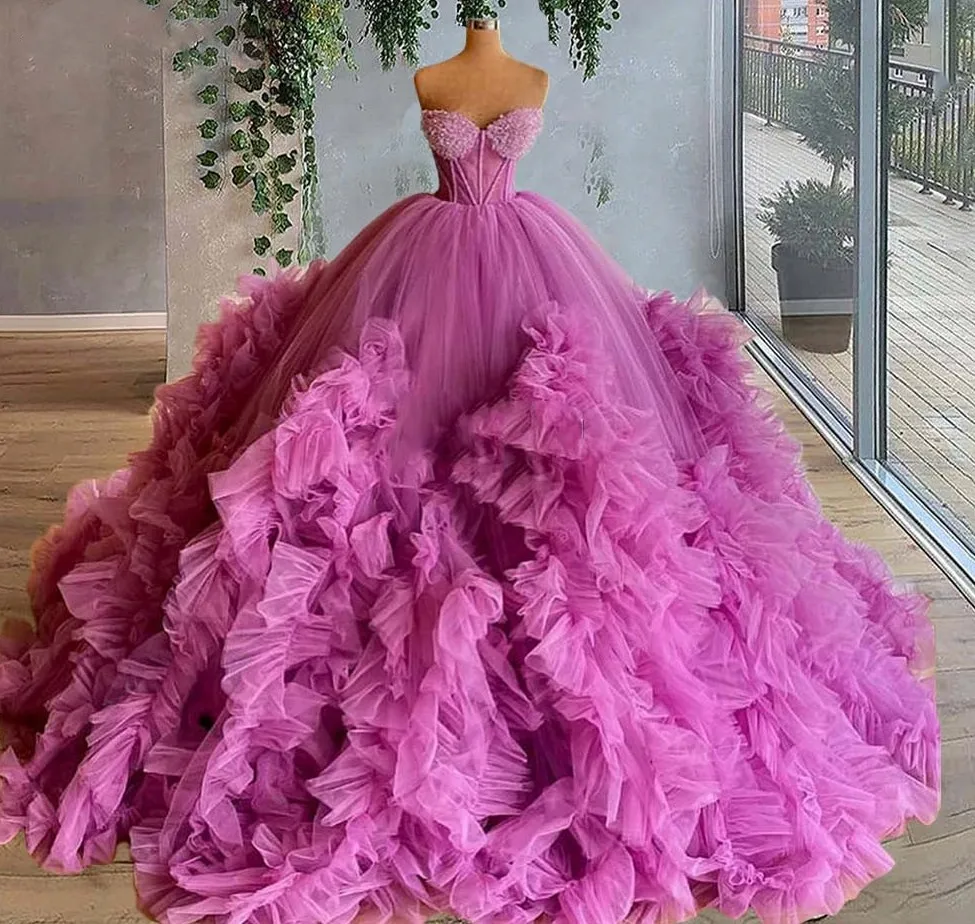 Amazing Puffy Tulle Women Prom Dress 2023 Long Fluffy Formal Party Wear for Photo Shoot Event Gala Gowns Vestidos De Fieast
Amazing Puffy Tulle Women Prom Dress 2023 Long Fluffy Formal Party Wear for Photo Shoot Event Gala Gowns Vestidos De Fieast