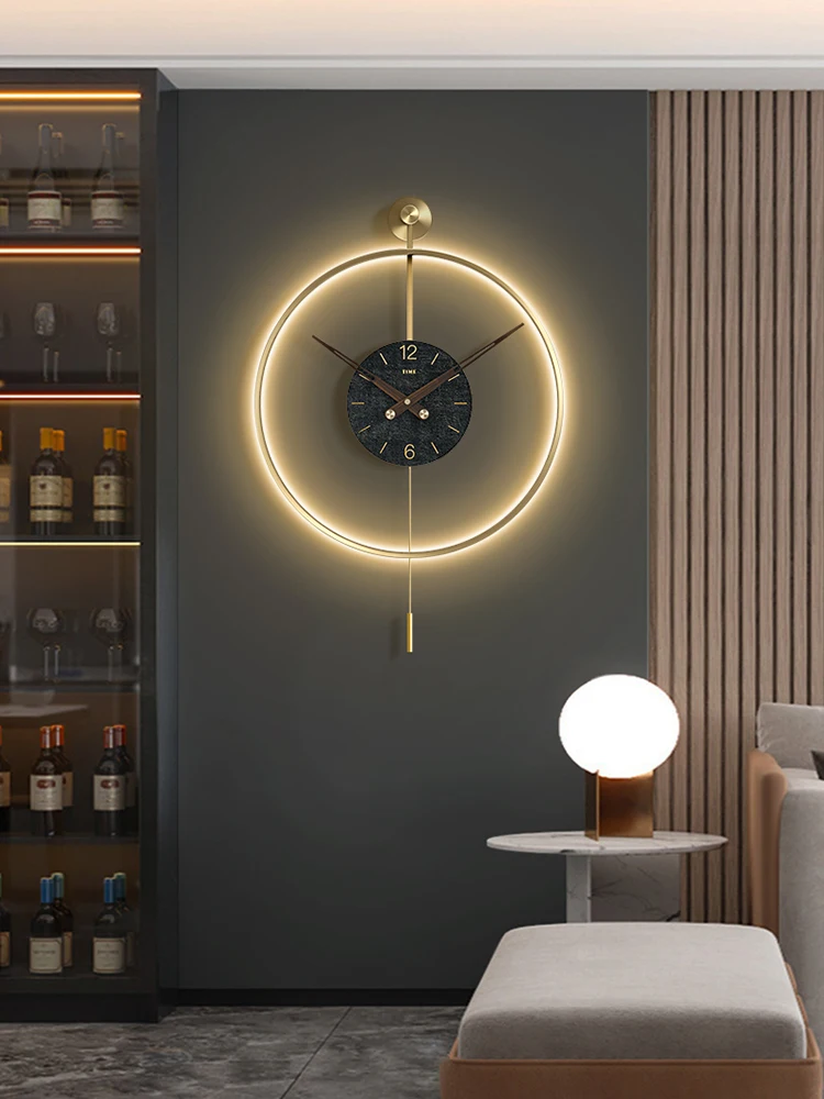 Wall Clock Living Room Dining Room Background Wall Noiseless Clock Light Luxury Creative Clocks
Wall Clock Living Room Dining Room Background Wall Noiseless Clock Light Luxury Creative Clocks