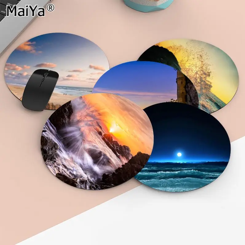 Beach Waves Round Custom Skin Thickened Mouse Pad Oversized Gaming Keyboard Table Mat Desk Set Accessories Deskpad Home Decor
Beach Waves Round Custom Skin Thickened Mouse Pad Oversized Gaming Keyboard Table Mat Desk Set Accessories Deskpad Home Decor