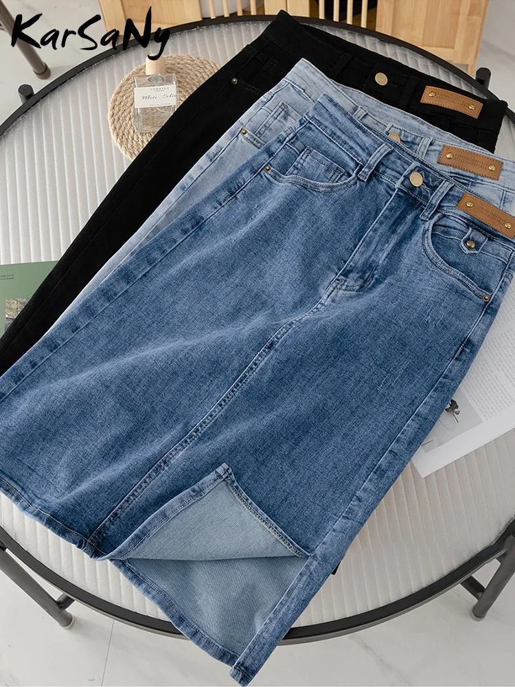 Summer Midi Skirts 2022 Women Denim High Waist A Line Black Jeans Skirts Womens Cotton Skirt Summer Midi Denim Skirt For Women
Summer Midi Skirts 2022 Women Denim High Waist A Line Black Jeans Skirts Womens Cotton Skirt Summer Midi Denim Skirt For Women