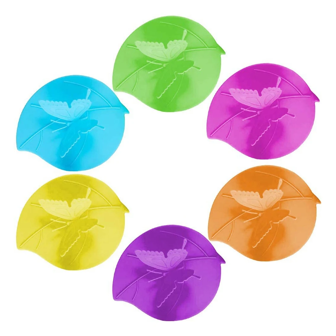 6Pcs Silicone Cup Covers Butterfly Mug Cup Lids Anti-Dust Airtight Seal Mug Cover Food Covers for Bowls Cups Pots
6Pcs Silicone Cup Covers Butterfly Mug Cup Lids Anti-Dust Airtight Seal Mug Cover Food Covers for Bowls Cups Pots