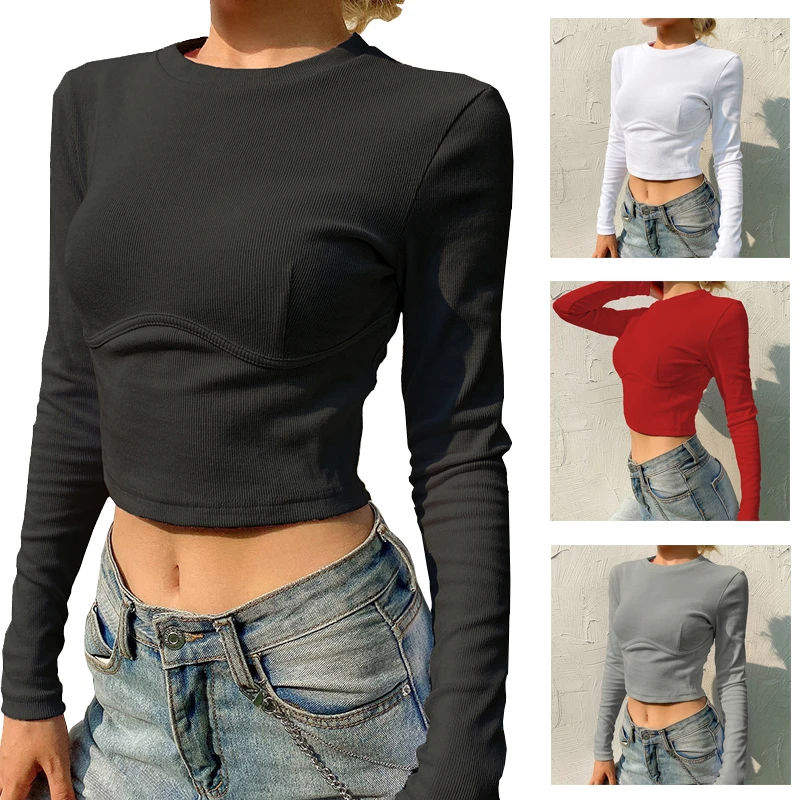 Spring Autumn Women Ladies Long Sleeve Yoga T-Shirt Fashionable Slim Versatile Chest Type Short Sports Fitness Dancing Crop Top
Spring Autumn Women Ladies Long Sleeve Yoga T-Shirt Fashionable Slim Versatile Chest Type Short Sports Fitness Dancing Crop Top