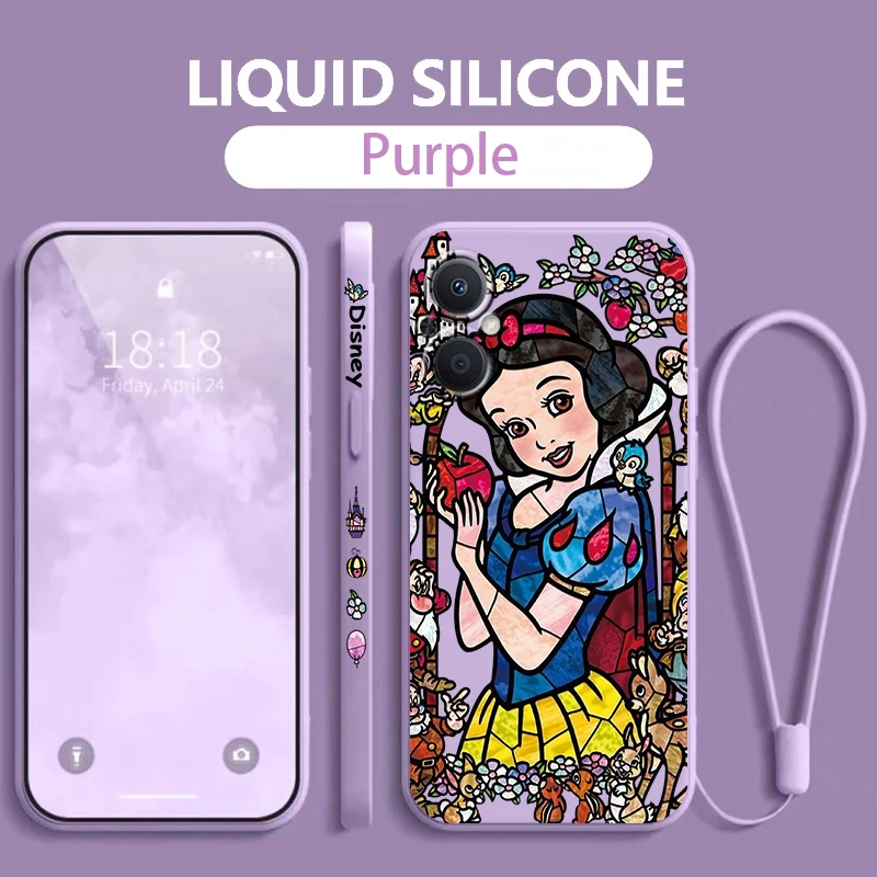 Disney Beauty Snow White OPPO Phone Case For Find X5 X3 X2 Lite Pro Neo A5 A53 A94 4G 5G Liquid Left Rope Soft Cover
Disney Beauty Snow White OPPO Phone Case For Find X5 X3 X2 Lite Pro Neo A5 A53 A94 4G 5G Liquid Left Rope Soft Cover