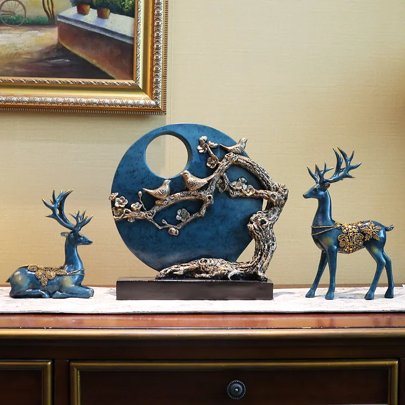 European Style Resin Deer Decoration Ornaments Home Livingroom Table Figurines Craft Hotel Office Desktop Furnishing Accessories
European Style Resin Deer Decoration Ornaments Home Livingroom Table Figurines Craft Hotel Office Desktop Furnishing Accessories