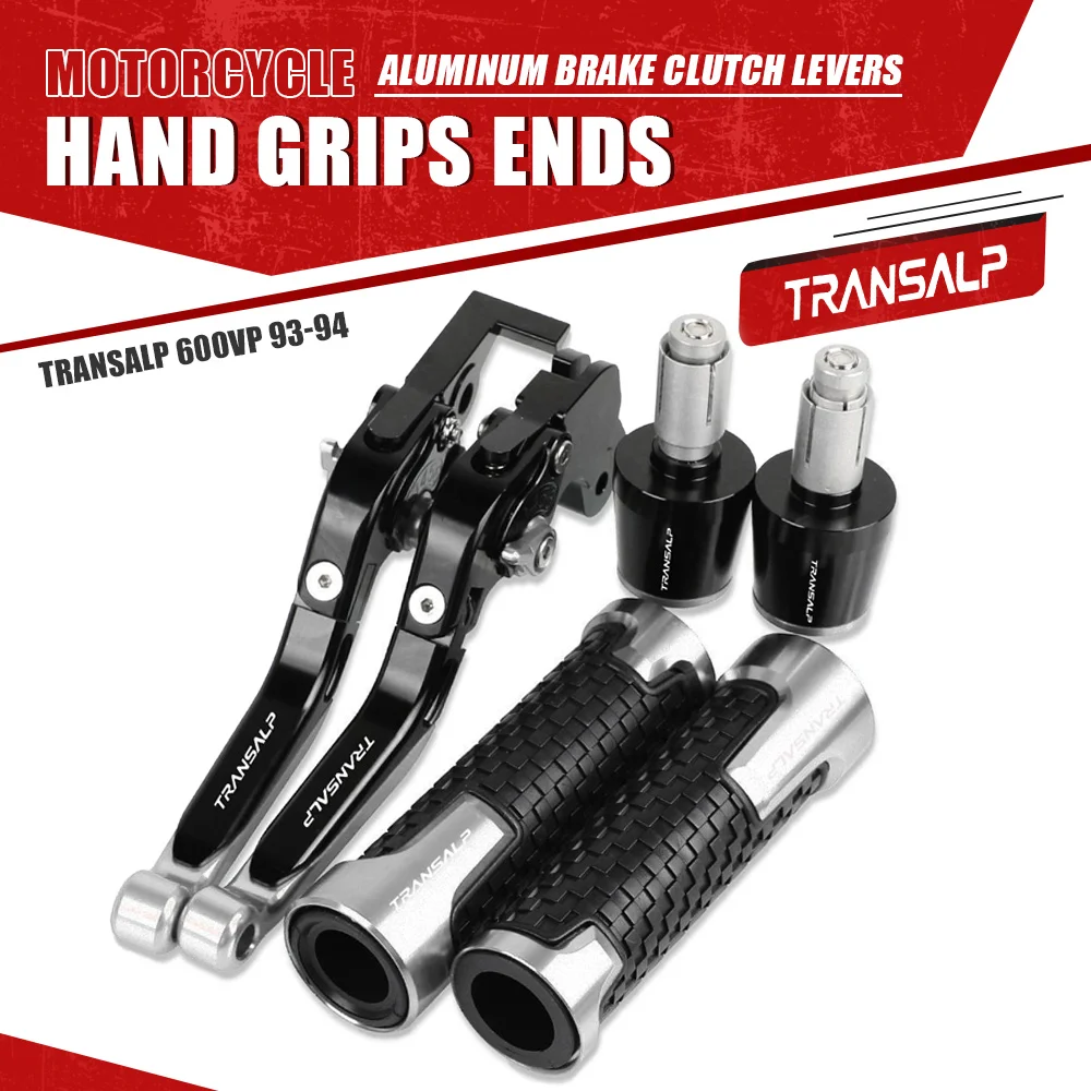 TRANSALP 600 Motorcycle Aluminum Brake Clutch Levers Handlebar Hand Grips ends For HONDA TRANSALP600VP VR VS 1993 1994
TRANSALP 600 Motorcycle Aluminum Brake Clutch Levers Handlebar Hand Grips ends For HONDA TRANSALP600VP VR VS 1993 1994