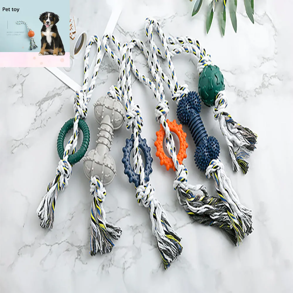 Dog Toys Cotton Chew Knot Rope Puppy Bone Toy Durable Braided Rope Cat Dog Training Toys Pet Supplies Molar Pentagram Triangle
Dog Toys Cotton Chew Knot Rope Puppy Bone Toy Durable Braided Rope Cat Dog Training Toys Pet Supplies Molar Pentagram Triangle