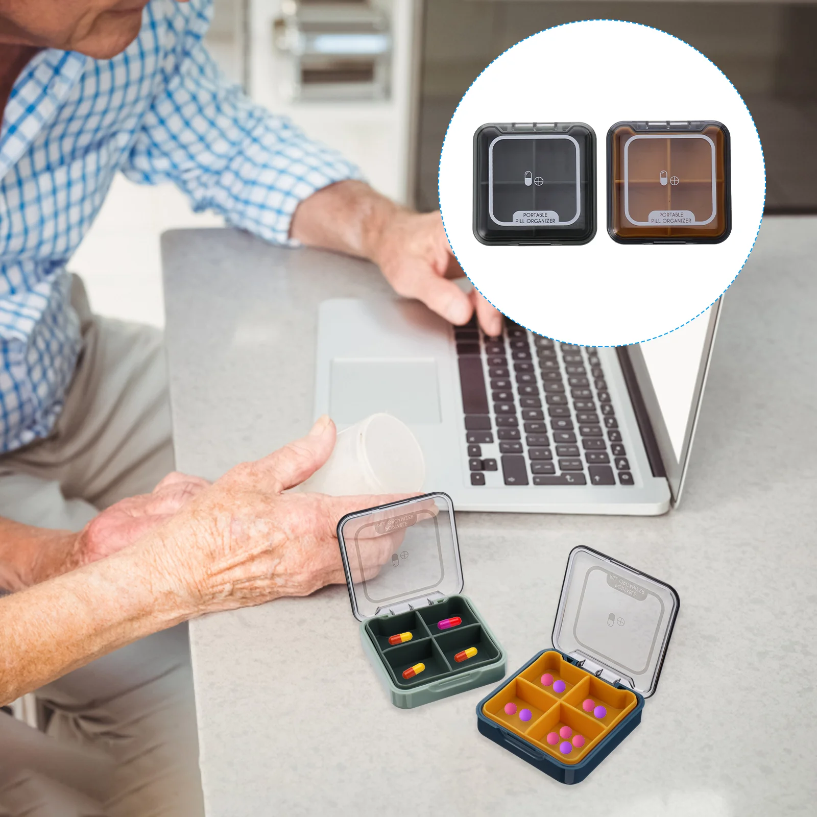 Box Organizer Case Day Dispenser Storage Weekly Tablet Pm Am Medication Planner Travel Holder Weeklypill Containers Pocket Daily
Box Organizer Case Day Dispenser Storage Weekly Tablet Pm Am Medication Planner Travel Holder Weeklypill Containers Pocket Daily