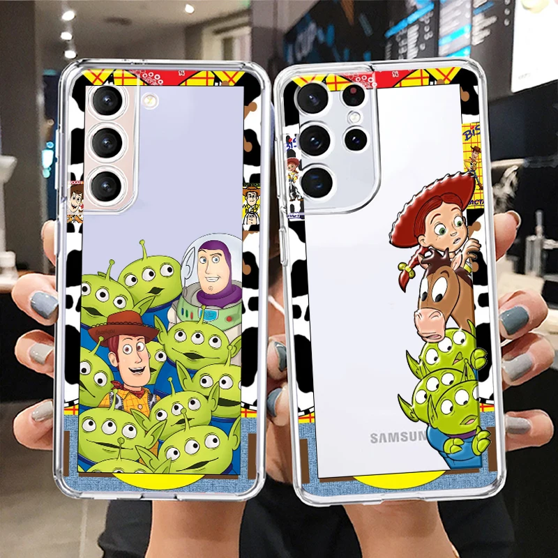Toy Story Disney Cute Phone Case For Samsung S22 S21 S20 FE Ultra Pro Lite S10 S10E S9 S8 S7 Plus 5G Transparent Cover
Toy Story Disney Cute Phone Case For Samsung S22 S21 S20 FE Ultra Pro Lite S10 S10E S9 S8 S7 Plus 5G Transparent Cover