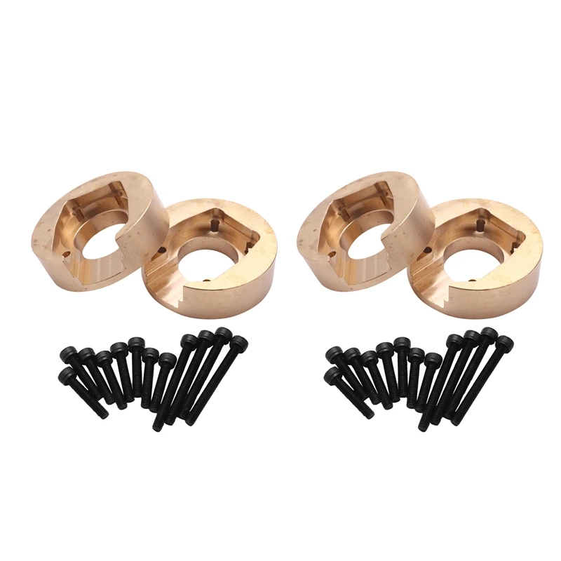 4PCS 110G Brass Counterweight Balance Weight For 1/10 YK4101PRO YK4102 YK4103 1/8 YK4082 Yikong RC Crawler Upgrade Parts
4PCS 110G Brass Counterweight Balance Weight For 1/10 YK4101PRO YK4102 YK4103 1/8 YK4082 Yikong RC Crawler Upgrade Parts