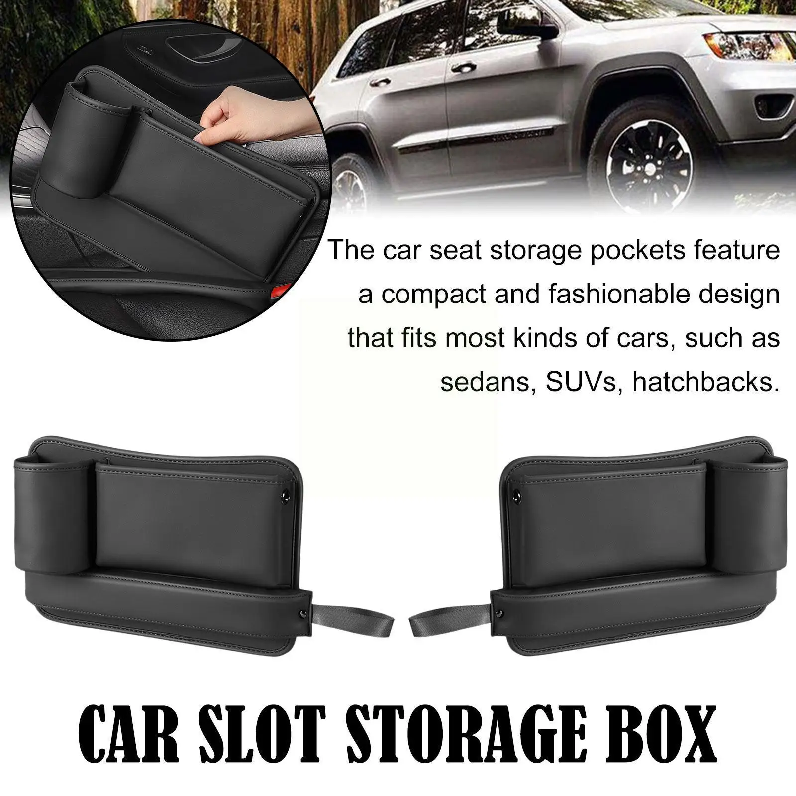 Car Crevice Organizers Storage Boxes Pu Leather Car Cup Filler Bag Side Organizer Holder Filler With Multifun E0z8
Car Crevice Organizers Storage Boxes Pu Leather Car Cup Filler Bag Side Organizer Holder Filler With Multifun E0z8