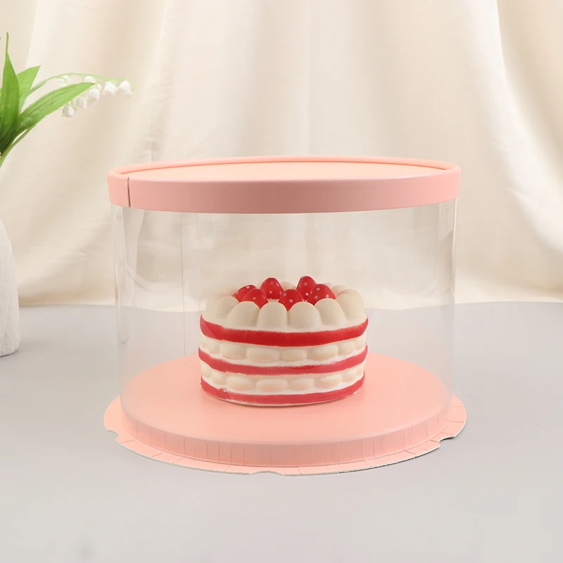 18cm Clear Birthday Cake Boxes PET Transparent Gift Rose Bear Packaging Box Food-grade Safe Materials Multifunctional Cake Boxes
18cm Clear Birthday Cake Boxes PET Transparent Gift Rose Bear Packaging Box Food-grade Safe Materials Multifunctional Cake Boxes