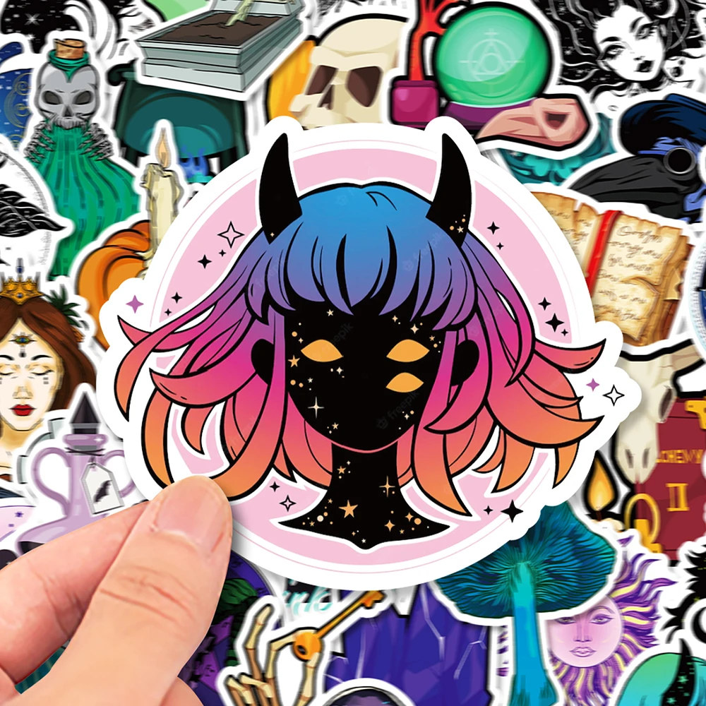 10/30/50PCS Vintage Witch Magic Cartoon Graffiti Stickers DIY Skateboard Luggage Phone Car Waterproof Kids Decal Cool Sticker
10/30/50PCS Vintage Witch Magic Cartoon Graffiti Stickers DIY Skateboard Luggage Phone Car Waterproof Kids Decal Cool Sticker