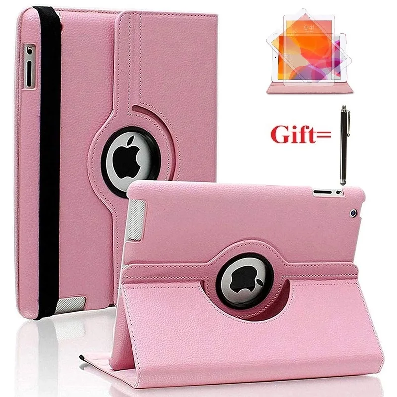 Cover For iPad 2/3/4 9.7inch iPad 9th Gen 10.2 Air 5 10.9 Air1 Air 2 2017 2018 Tablet Case PU Leather 360 Rotating Bracket Cover
Cover For iPad 2/3/4 9.7inch iPad 9th Gen 10.2 Air 5 10.9 Air1 Air 2 2017 2018 Tablet Case PU Leather 360 Rotating Bracket Cover