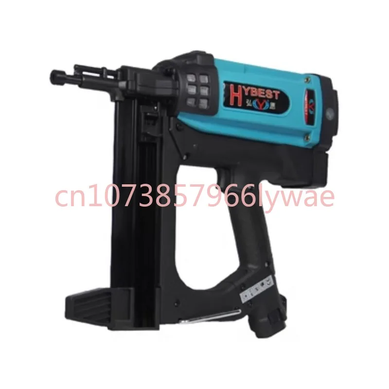 

GSR40 Pneumatic Nail Gun 7. 2V Lithium Battery Gas Nail Gun Steel Air Stapler Pneumatic Tools for Frame and Trunking 110-220V