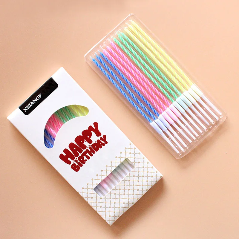 Crystal Threaded Candle Dessert Inserts Birthday Cake Candles Colorful Cake Topper Baking Decorations Festive Party Supplies 
Crystal Threaded Candle Dessert Inserts Birthday Cake Candles Colorful Cake Topper Baking Decorations Festive Party Supplies