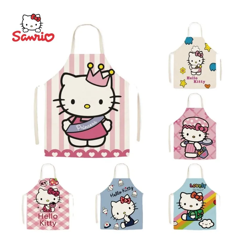 Sanrio Anime Cartoon Cute Hello Kitty Sleeveless Apron Apron Kitchen Cooking Cloth Art Adult Home Sleeveless Overalls Wholesale
Sanrio Anime Cartoon Cute Hello Kitty Sleeveless Apron Apron Kitchen Cooking Cloth Art Adult Home Sleeveless Overalls Wholesale