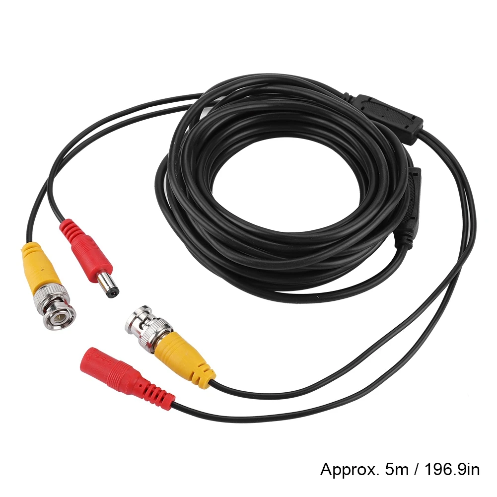 BNC + 2.1mm DC CCTV Extension Cable Video Coax Cable for Commercial Residential (5M) BNC BNC BNC BNC BNC BNC BNC BNC BNC BNC BNC
BNC + 2.1mm DC CCTV Extension Cable Video Coax Cable for Commercial Residential (5M) BNC BNC BNC BNC BNC BNC BNC BNC BNC BNC BNC