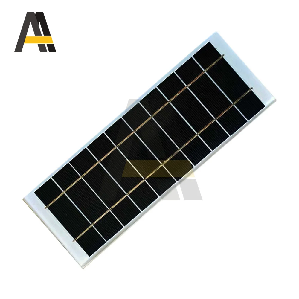 

6V 3W Solar Light Power Generation Board Tempered Silicon Photovoltaic Cell 3.7V Lithium Battery Power Generation Module