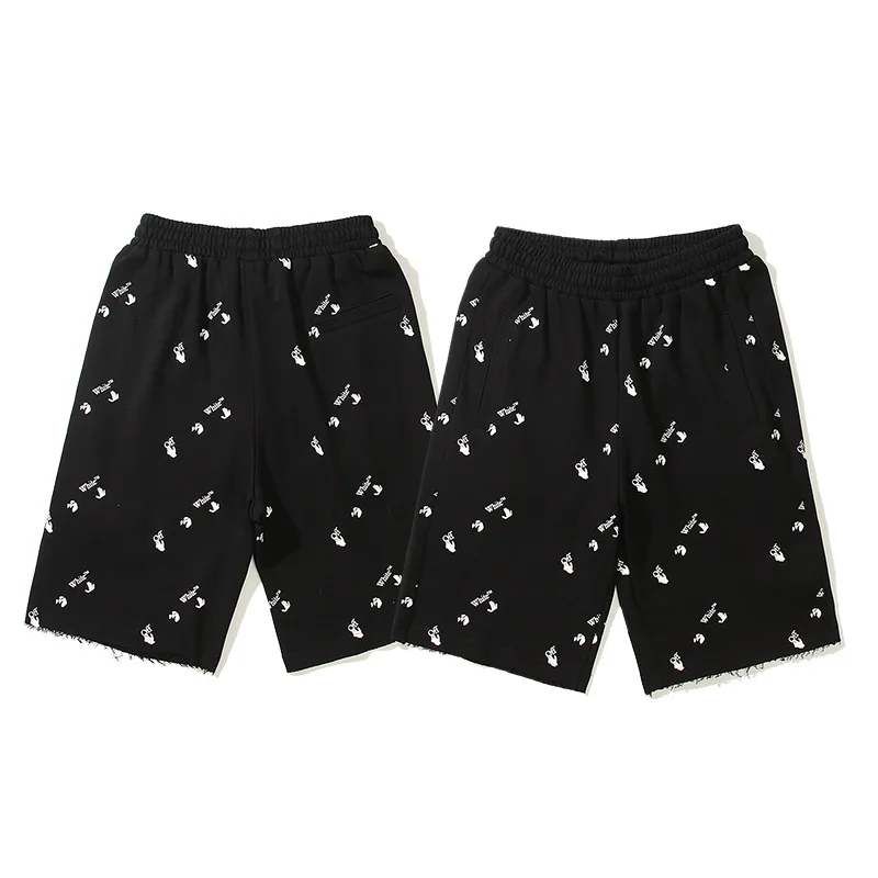 2024 spring and summer new high quality OFF white hand palm letter pattern men and women casual shorts wholesale
2024 spring and summer new high quality OFF white hand palm letter pattern men and women casual shorts wholesale