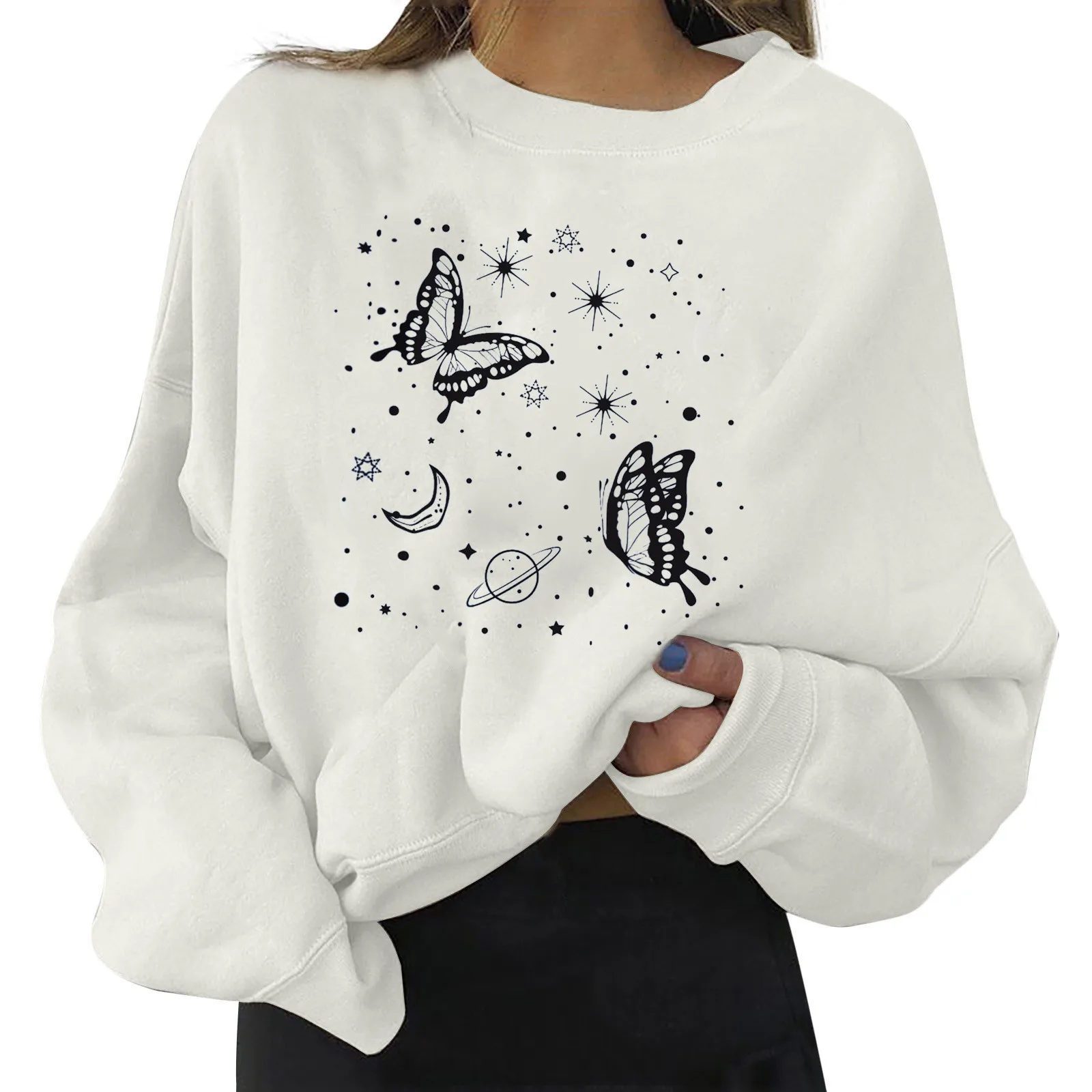 Womens Daily Print Sweatshirt Long Pullover Letter Print O Neck Printing Long French Hoodie Half Zip Fleece Pullover Women
Womens Daily Print Sweatshirt Long Pullover Letter Print O Neck Printing Long French Hoodie Half Zip Fleece Pullover Women