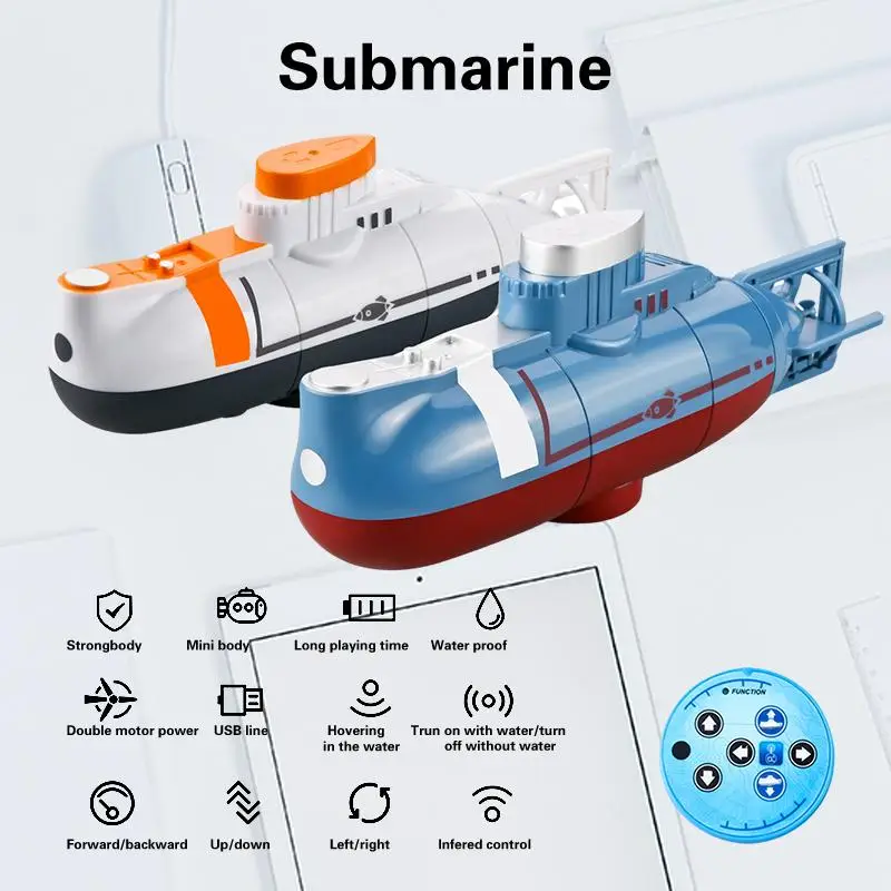 Experience the Thrill of the Depths with Our Mini RC Submarine - Waterproof Remote Control Boat with Simulation Model
Experience the Thrill of the Depths with Our Mini RC Submarine - Waterproof Remote Control Boat with Simulation Model