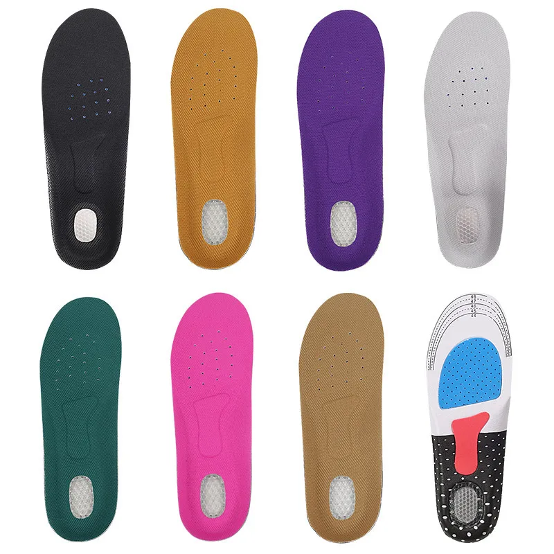 Unisex Silicone Sport Insoles Orthotic Arch Support Sport Shoe Pad Running Gel Insoles Insert Cushion for Walking,Running Hiking 
Unisex Silicone Sport Insoles Orthotic Arch Support Sport Shoe Pad Running Gel Insoles Insert Cushion for Walking,Running Hiking