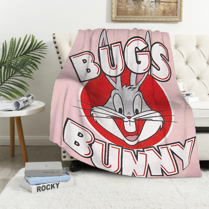 Child Blanket Cartoon Bugs Bunny Fluffy Soft Blankets for Decorative Sofa Double Bed Blankets & Throws Furry Summer Comforter
Child Blanket Cartoon Bugs Bunny Fluffy Soft Blankets for Decorative Sofa Double Bed Blankets & Throws Furry Summer Comforter