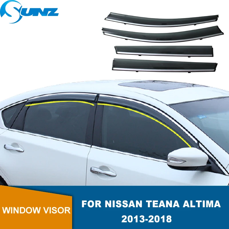Weathershiled For Nissan Teana Altima J33 2013 2014 2015 2016 2017 2018 Window Visor Vent Shades Sun Rain Deflector Guards SUNZ
Weathershiled For Nissan Teana Altima J33 2013 2014 2015 2016 2017 2018 Window Visor Vent Shades Sun Rain Deflector Guards SUNZ
